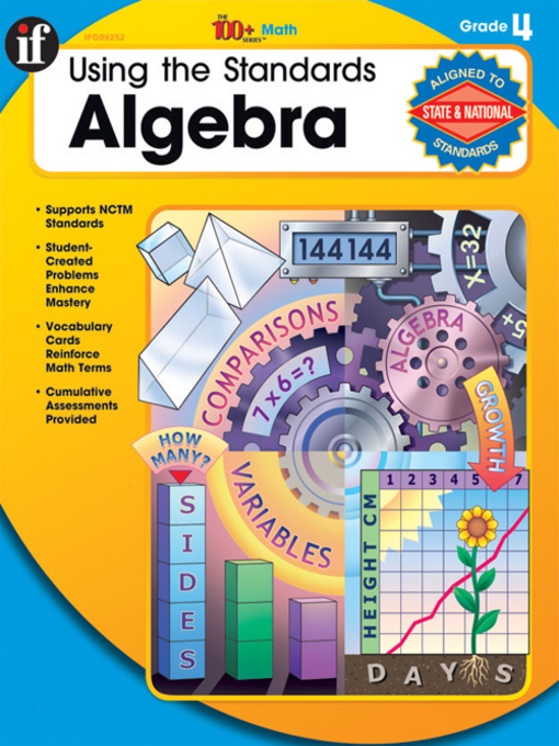 Title details for Using the Standards - Algebra, Grade 4 by Melissa Warner Hale - Available